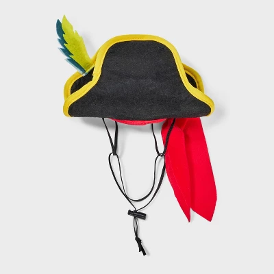 Pirate Cat Headpiece Costume - Boots & Barkley™ Black One Size Fits Most 1 Pirate Cat Headpiece Costume - Boots & Barkley™ Black One Size Fits Most