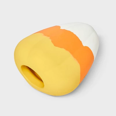 Rubber Candy Corn Dog Plush Toy - Boots & Barkley™ 2 Rubber Candy Corn Dog Plush Toy - Boots & Barkley™ - Image 2