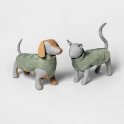 Dog And Cat Puffer Jacket With Buckle - Green - Boots & Barkley™ -Boots & Barkley GUEST ea90410b da2b 4e94 8314 6e7ab8aa6214