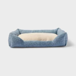 Cuddler Dog Bed - Blue - Boots & Barkley™ -Boots & Barkley GUEST eb307f93 81a6 4ad2 8cd2 b14d22d28569
