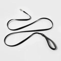 Comfort Reflective Dog Leash - Black - XS/S - Boots & Barkley™ -Boots & Barkley GUEST f2fdecfd 7900 4e28 95a5 b2d6fc1e3e15