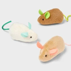 Mouse Cat Toy Set - 3pk - Boots & Barkley™